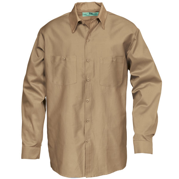 Used 100% Cotton Long Sleeve Work Shirt