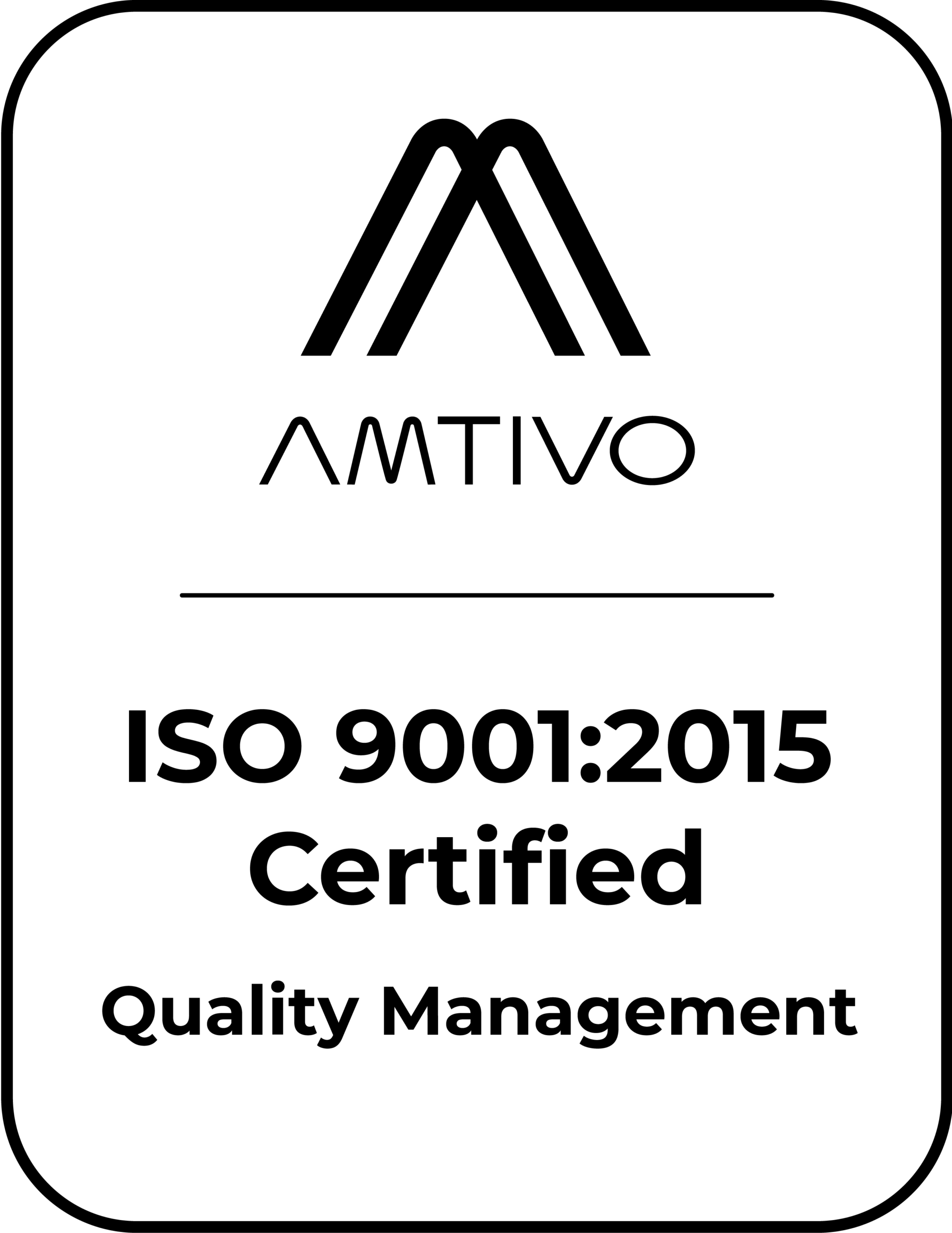 ISO 9001:2015 Certified