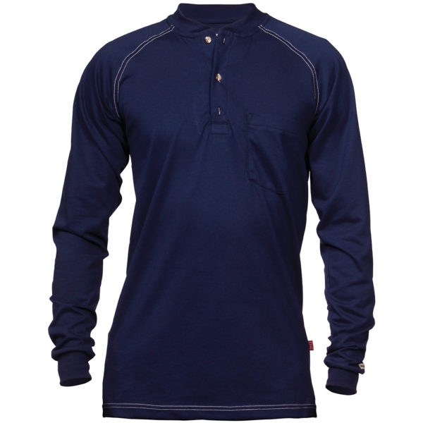 FR Henley Cotton Jersey Shirt