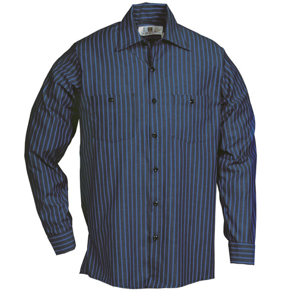 SoftTouch Industrial Stripe Work Shirts